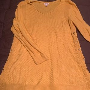 Beautiful gold sweater